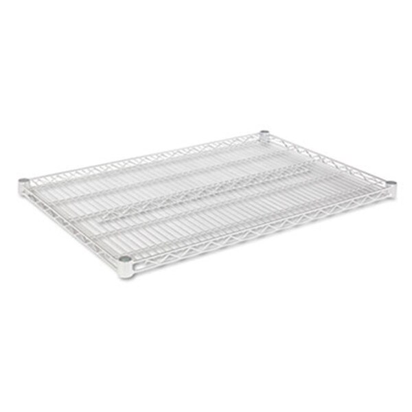 Alera Technologies Alera Industrial Wire Shelving Extra Wire Shelves- 36w x 24d- Silver- 2 Shelves-Carton ALESW583624SR - main